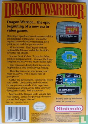 Dragon Warrior (Nintendo Power Promotion) - Afbeelding 2