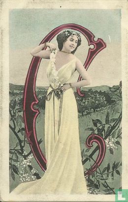 Franse Alfabetkaart G