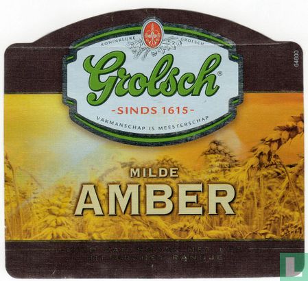 Grolsch Milde Amber - Afbeelding 1