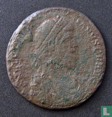 Romeinse Rijk, AE1 (27), 361-363 AD, Julianus II Apostata, Constantinopel - Afbeelding 1