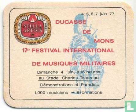 Ducasse de Mons 17e Festival International de Musiques Militaires