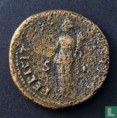 Empire romain, AE Dupondius, 76 AD, Titus César sous Vespasien, Rome - Image 2
