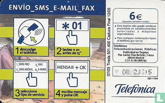 Telefonica SMS E-Mail Fax - Afbeelding 2