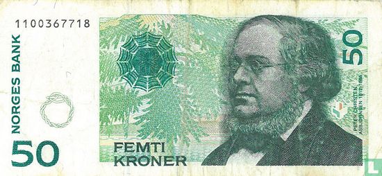 Norvège 50 Kroner 1996 - Image 1