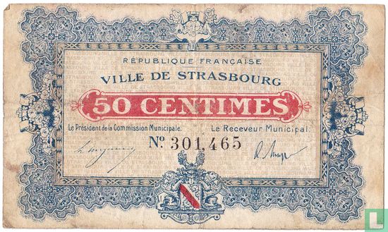 Goede Strasbourg 50 Cents - Afbeelding 1