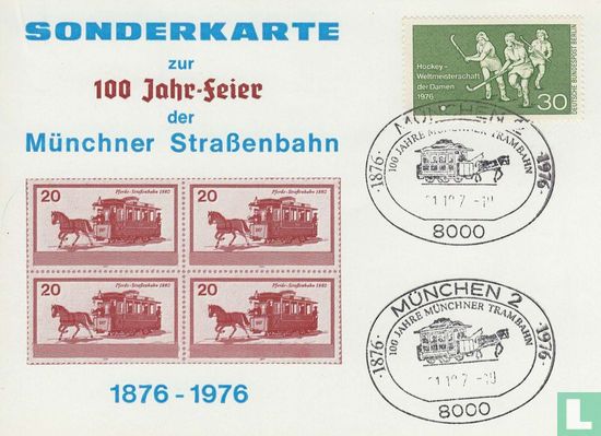 100 years Munich streetcar