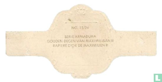 Gouden degen van Maximiliaan II - Afbeelding 2
