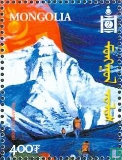 Bergsteiger im Himalaya