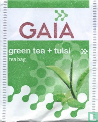 green tea + tulsi - Afbeelding 1