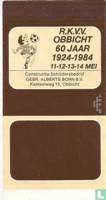R.K.V.V. Obbricht - 60 jaar - 1924-1984