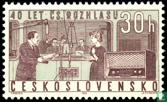 Tschechoslowakischer Rundfunk, 40 Jahre 