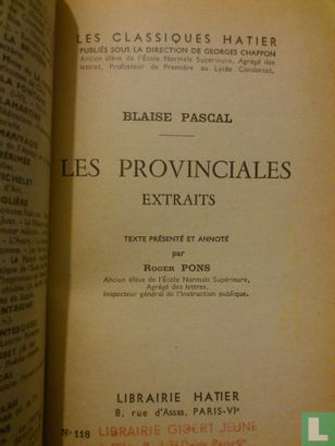 Les Provinciales. - Image 2