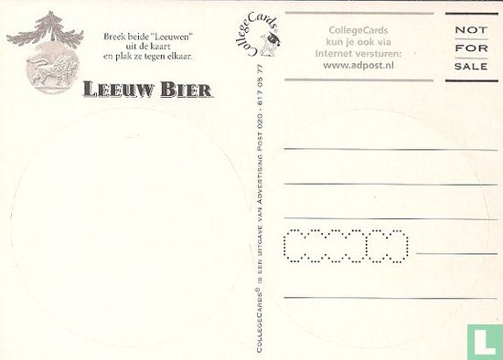 A000741 - Leeuw Bier "Mijn "Leeuw" mag jouw boom in!" - Afbeelding 2