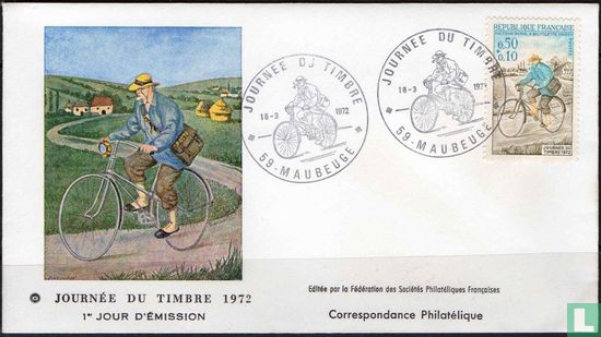 Postman on a bicycle