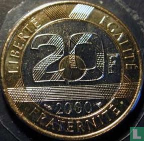 Frankrijk 20 francs 2000 - Afbeelding 1