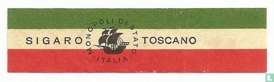 Monopoli di Stato Italia - Sigaro - Toscano  - Afbeelding 1