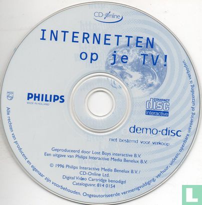 CD-Online Internetten op je TV! Demo disc - Image 1