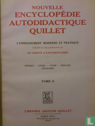 Encyclopédie autodidactique Quillet - tome II - Image 2