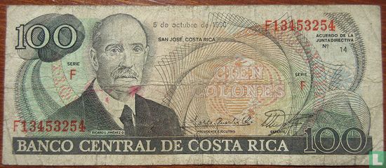 Costa Rica 100 Colones - Image 1