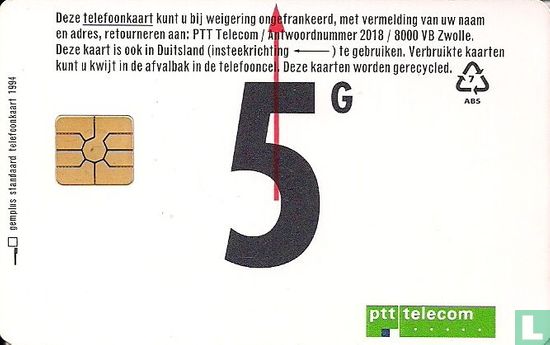 Standaardkaart 1994  - Bild 1
