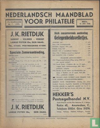 Nederlandsch Maandblad voor Philatelie 199
