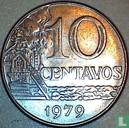 Brasilien 10 Centavo 1979 - Bild 1