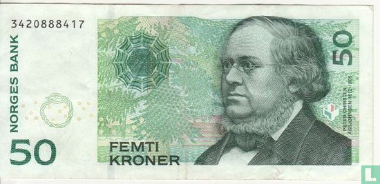 Noorwegen 50 Kroner 2005 - Afbeelding 1