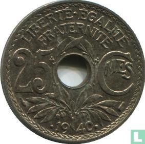 France 25 centimes 1940 - Image 1