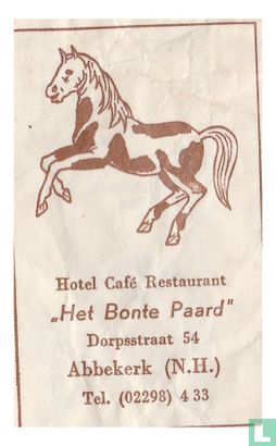 Hotel Café Restaurant "Het Bonte Paard" - Afbeelding 1