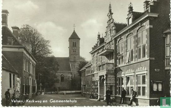 Kerkweg en Gemeentehuis