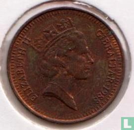 Gibraltar 1 penny 1988 (AA) - Afbeelding 1