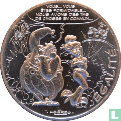 France 10 euro 2015 "Asterix and equality 8" - Image 2