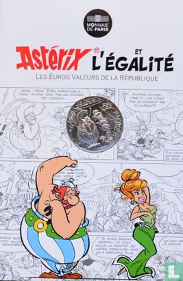 Frankrijk 10 euro 2015 "Asterix and equality 8" - Afbeelding 3