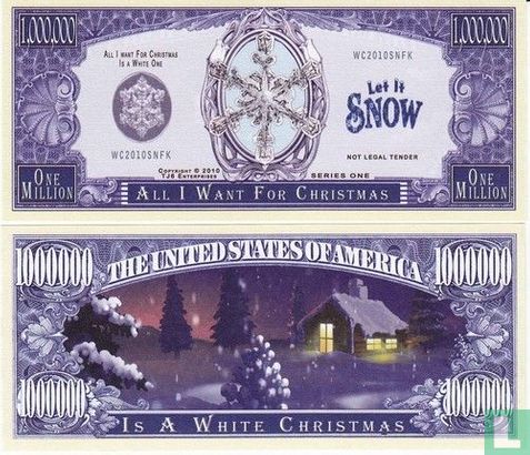 Let it Snow-Dollar-Banknote 2010