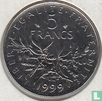 Frankrijk 5 francs 1999 - Afbeelding 1