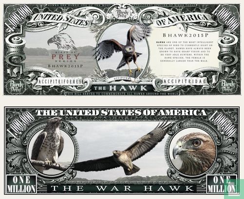 Le HAWK de billet d'un dollar