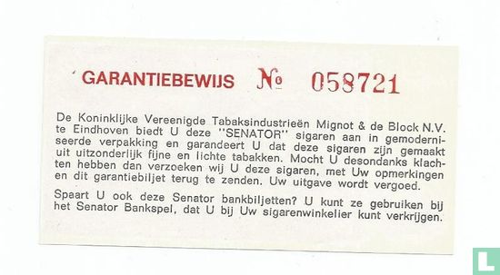Duitsland 100 Mark (Senator sigaren) - Image 2