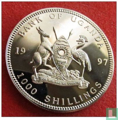 Ouganda 1000 shillings 1997 (BE) "Michael Schumacher" - Image 1