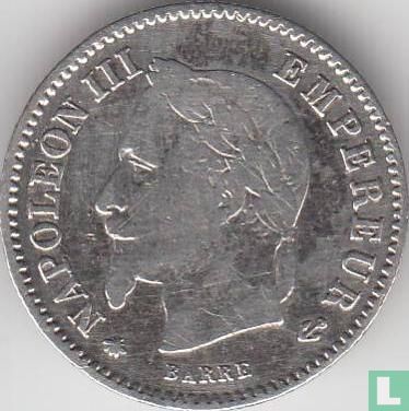 Frankrijk 20 centimes 1868 (A) - Afbeelding 2