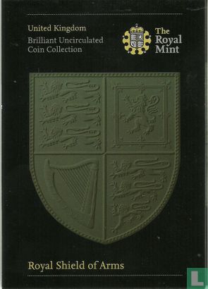 United Kingdom mint set 2008 "Royal Shield of Arms" - Image 1