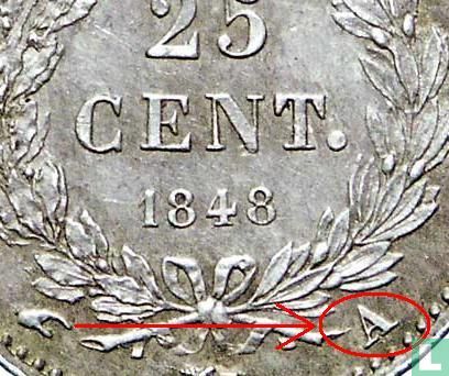 France 25 centimes 1848 (A) - Image 3