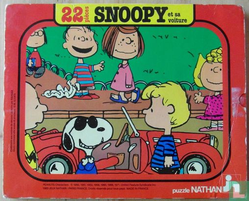 Snoopy et sa voiture - Afbeelding 2