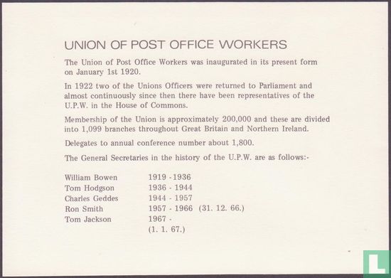 Congress Postal Union - Bild 2