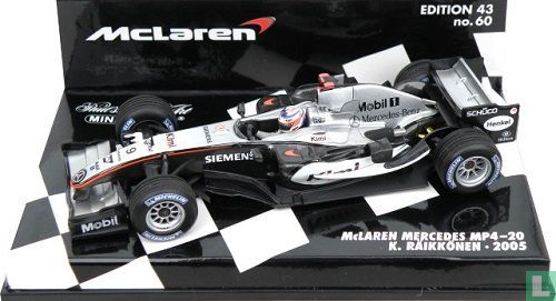 McLaren Mercedes MP4-20 Kimi Raikkonen