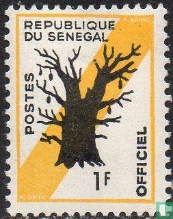Baobab. (Officieel postzegel)
