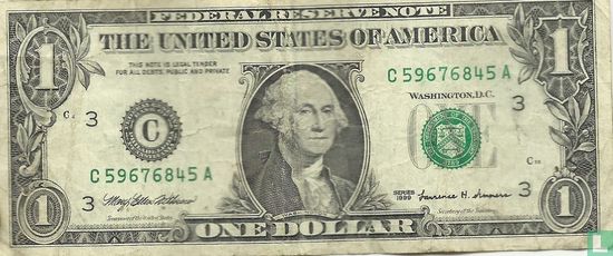 USA 1 Dollar 1999 C - Bild 1