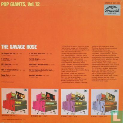 Pop Giants, Vol.12 The Savage Rose - Afbeelding 2