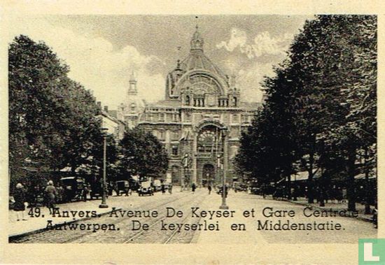Antwerpen - De Keyserlei en Middenstatie - Afbeelding 1