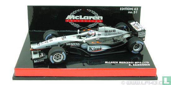 McLaren Mercedes MP4-17D Kimi Raikkonen
