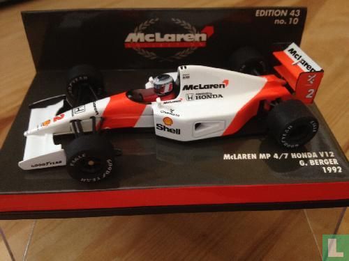 McLaren MP4/7 Honda V12 Gerhard Berger
